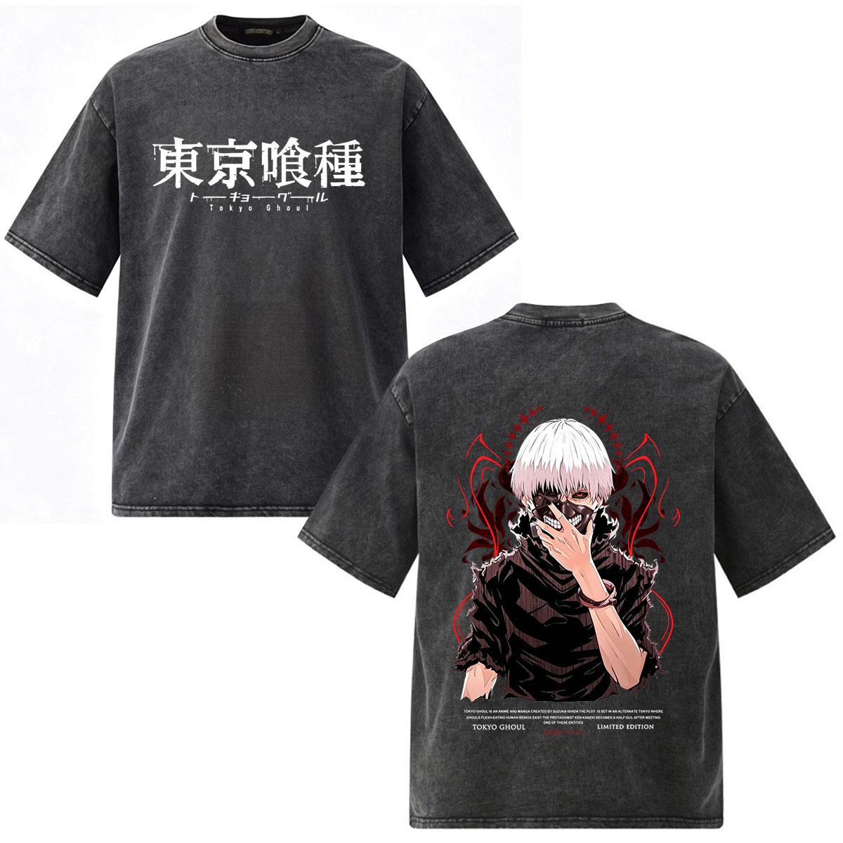 Vintage Washed Anime Tokyo Gho - Vintage Fashion Tokyo のレビューと価格
