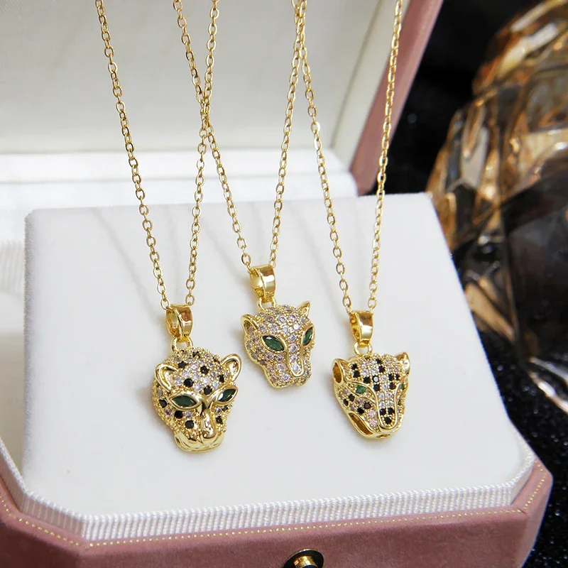 Classical Crystal Leopard Pend - Vintage Fashion Jewelry Brands のレビューと価格