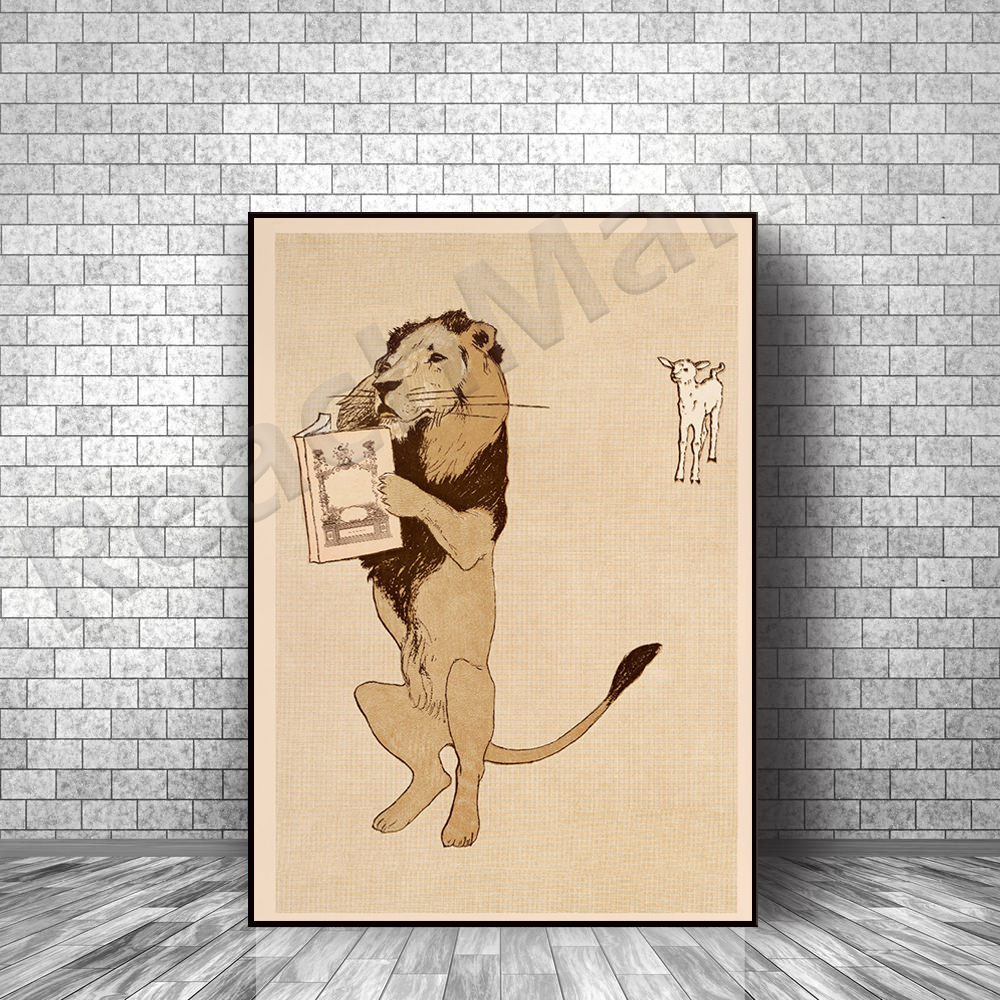 Edward Penfield, The Lion and  - Vintage Fashion Exhibition のレビューと価格