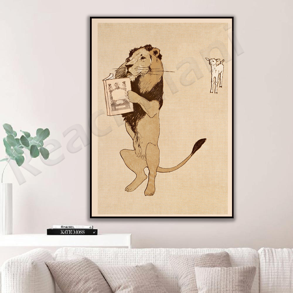 Edward Penfield, The Lion and  - Vintage Fashion Exhibition のレビューと価格