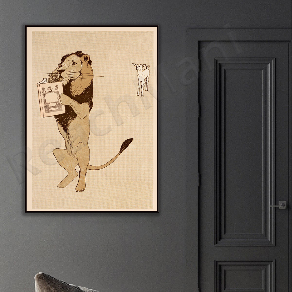 Edward Penfield, The Lion and  - Vintage Fashion Exhibition のレビューと価格