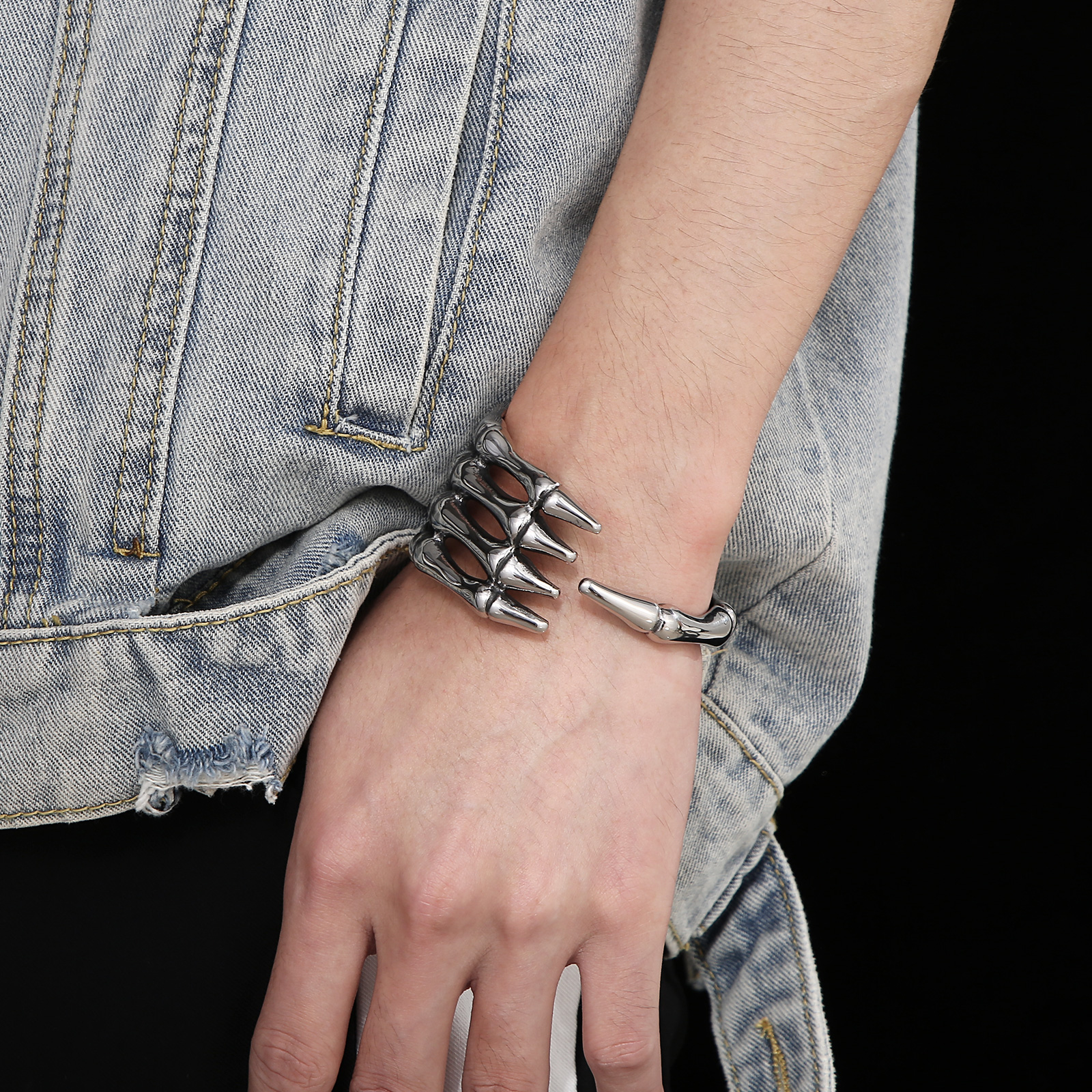 Fongten Men's Skeleton Five Cl - Vintage Fashion Exhibition のレビューと価格