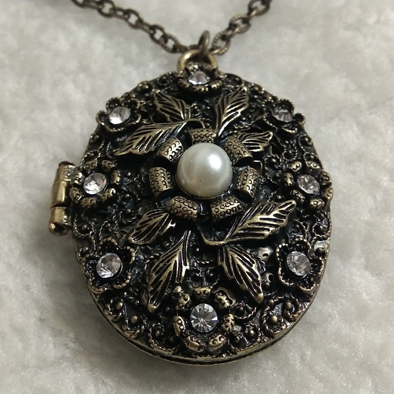 Vintage Brand Antique Gold Ope - Vintage Fashion Jewelry Brands のレビューと価格