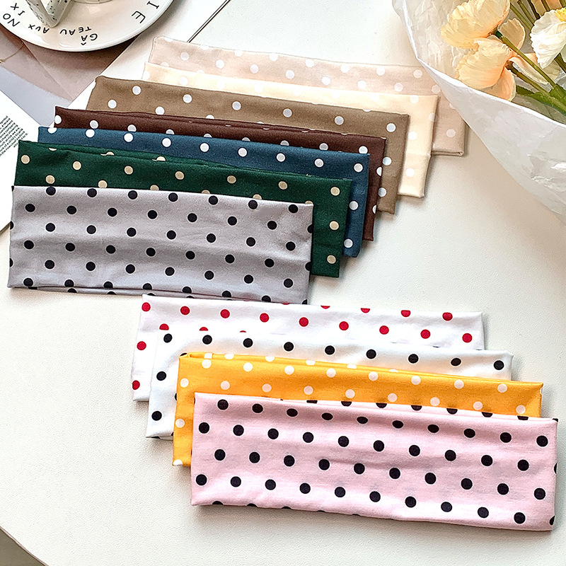 Retro Polka Dot Headbands For  - Vintage Fashion Bloggers のレビューと価格
