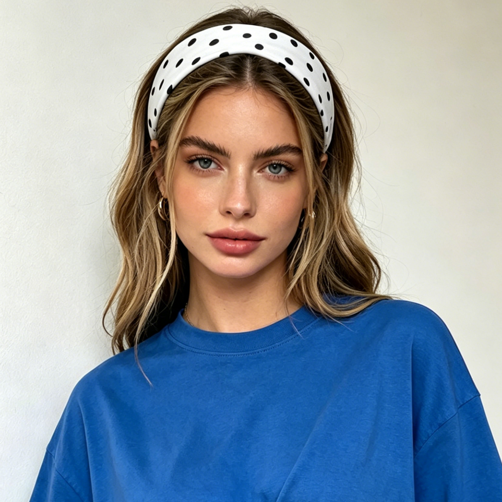 Retro Polka Dot Headbands For  - Vintage Fashion Bloggers のレビューと価格