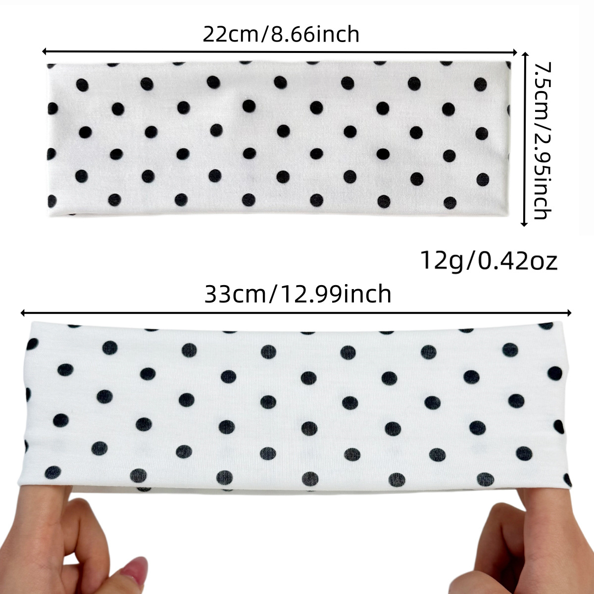 Retro Polka Dot Headbands For  - Vintage Fashion Bloggers のレビューと価格