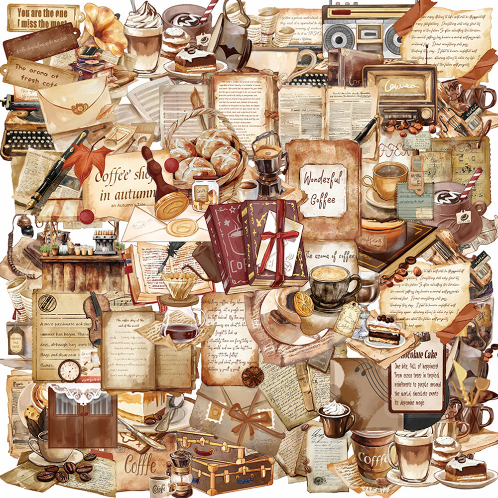 10/30/50pcs Transparent Vintag - Vintage Fashion Magazine のレビューと価格