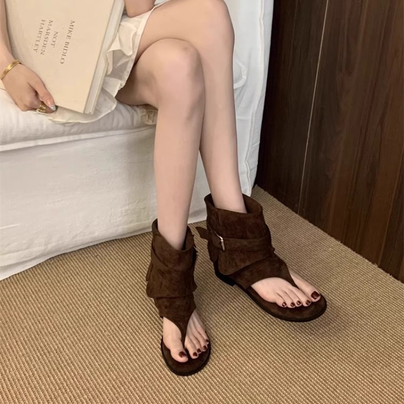Women Peep Toe Boots Summer Ne - Vintage Fashion In 2026 のレビューと価格