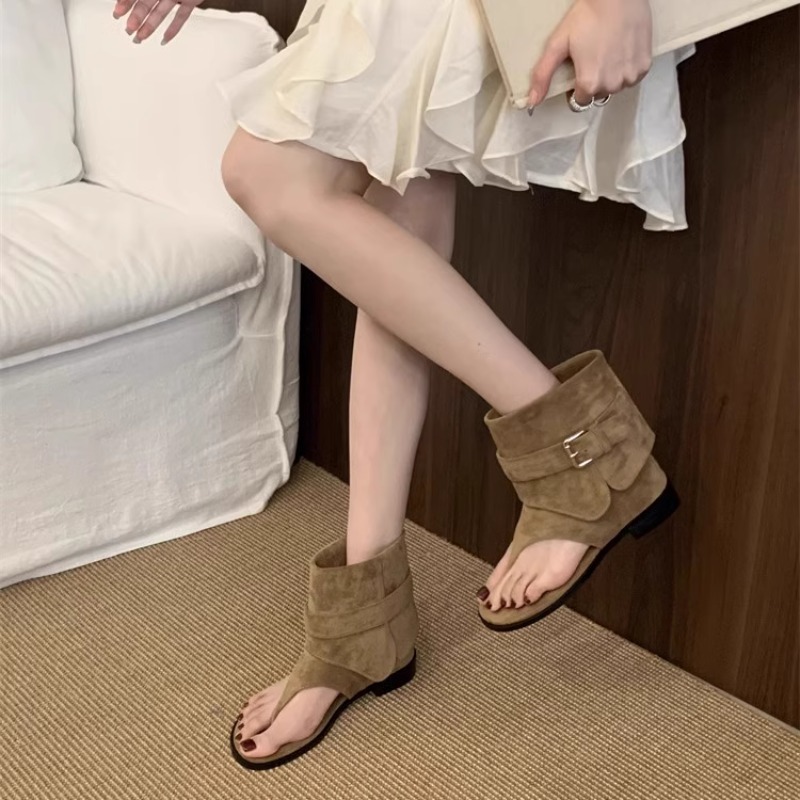 Women Peep Toe Boots Summer Ne - Vintage Fashion In 2026 のレビューと価格