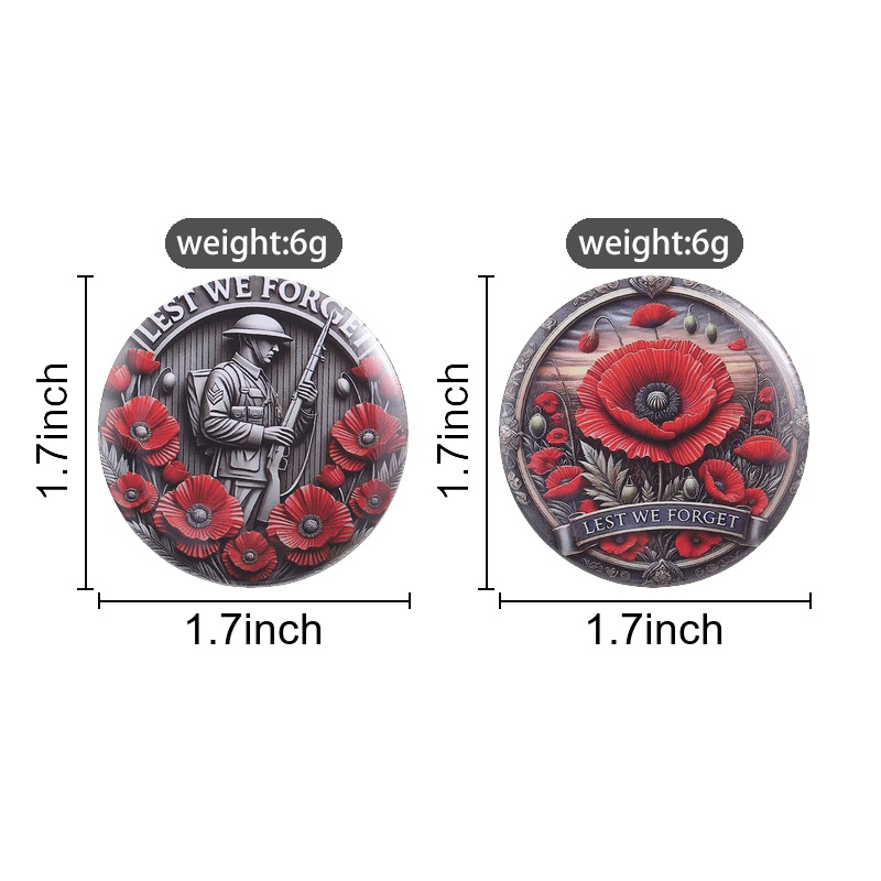 Remembrance Day Flower Pin But - Vintage Fashion Quotes のレビューと価格