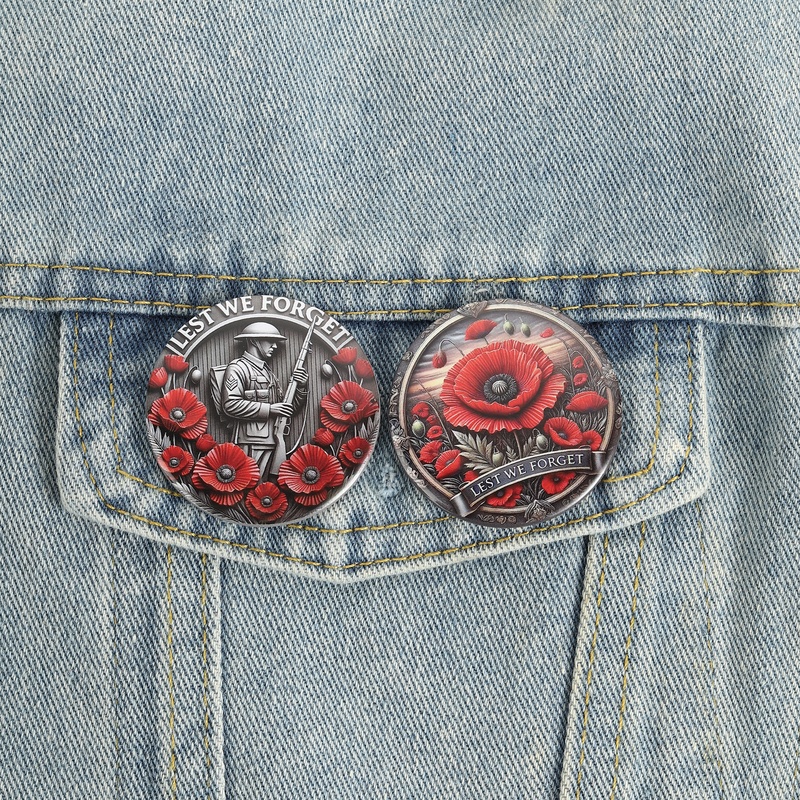 Remembrance Day Flower Pin But - Vintage Fashion Quotes のレビューと価格