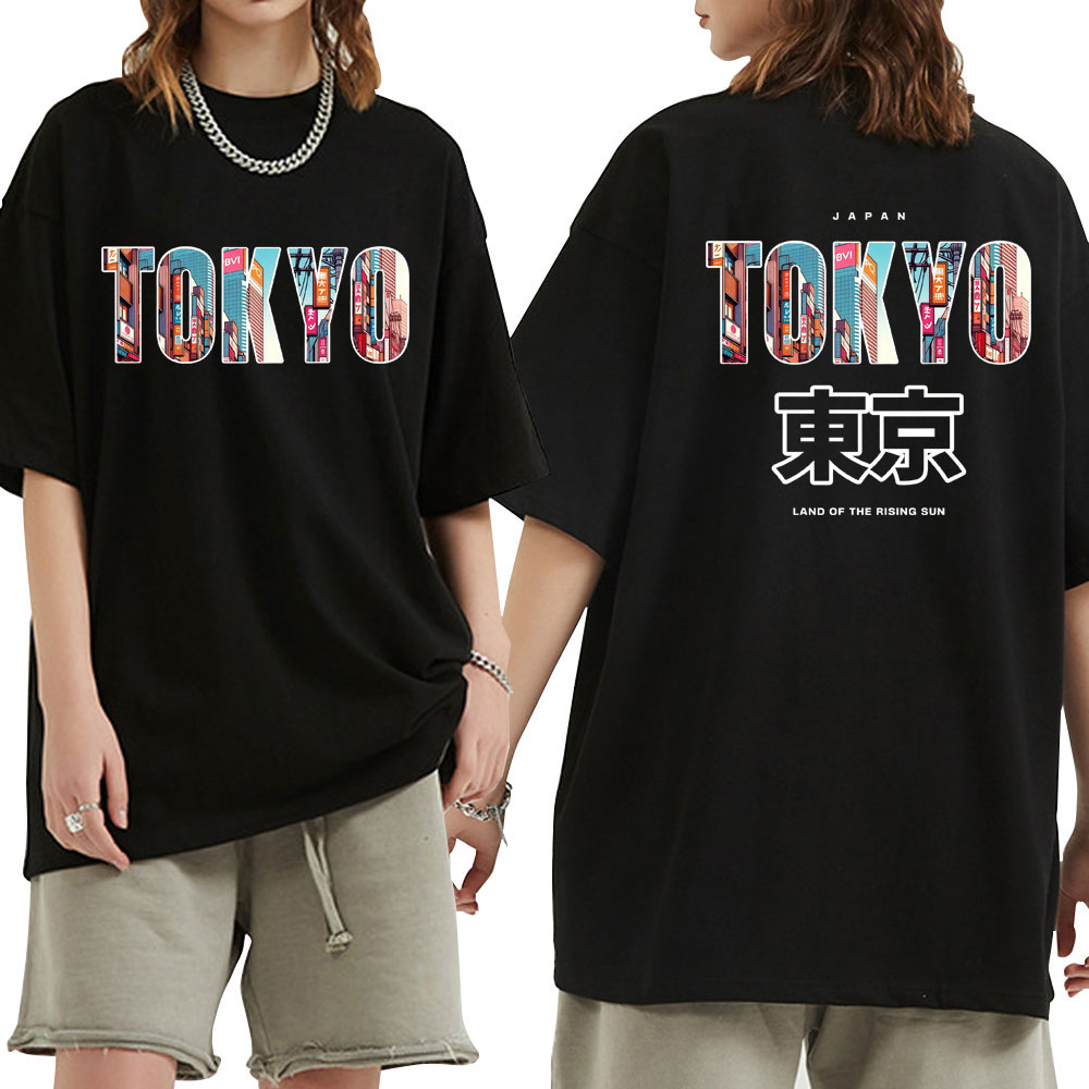 Japan Tokyo Printed T Shirts M - Vintage Fashion Tokyo のレビューと価格