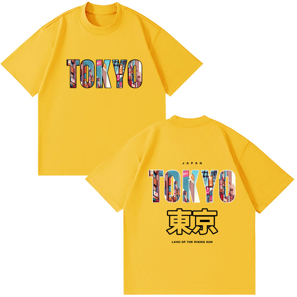 Japan Tokyo Printed T Shirts M - Vintage Fashion Tokyo のレビューと価格