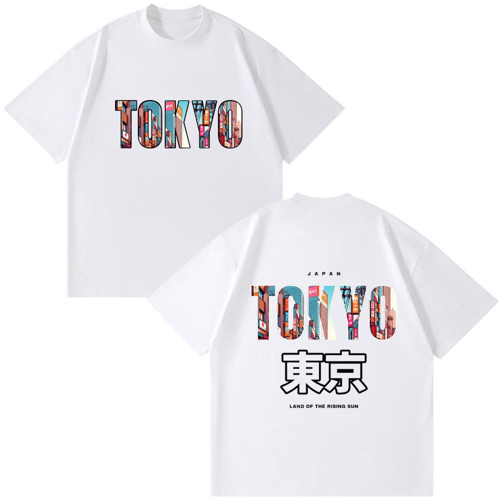 Japan Tokyo Printed T Shirts M - Vintage Fashion Tokyo のレビューと価格