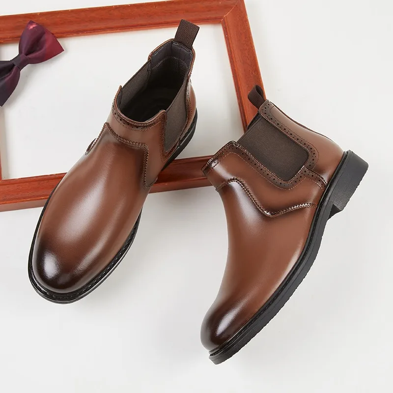Vintage Mens Leather Oxford Bo - Vintage Fashion For Men のレビューと価格