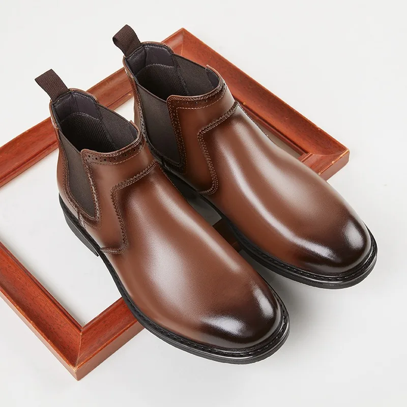Vintage Mens Leather Oxford Bo - Vintage Fashion For Men のレビューと価格