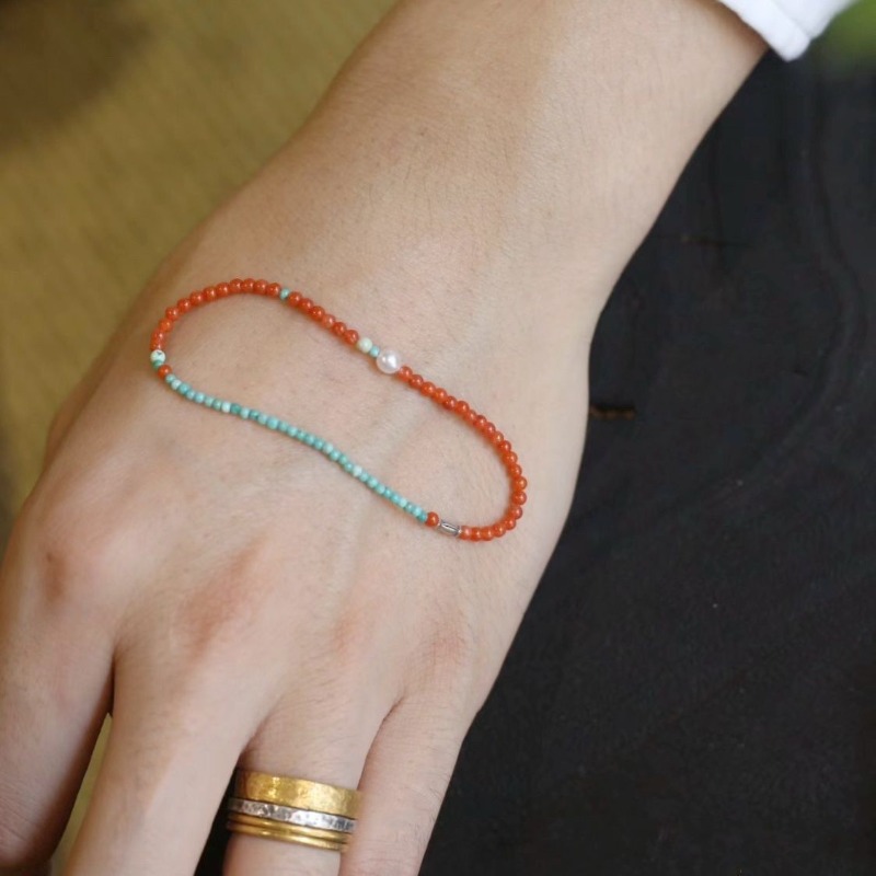 Chinese Style Fine Rice Bead N - Vintage Fashion Meaning のレビューと価格
