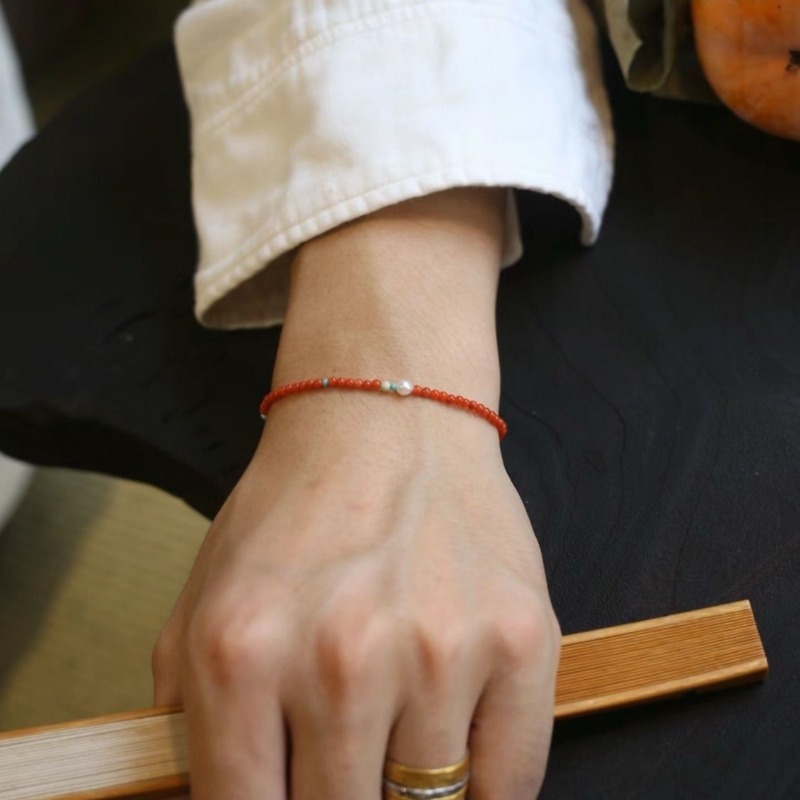 Chinese Style Fine Rice Bead N - Vintage Fashion Meaning のレビューと価格