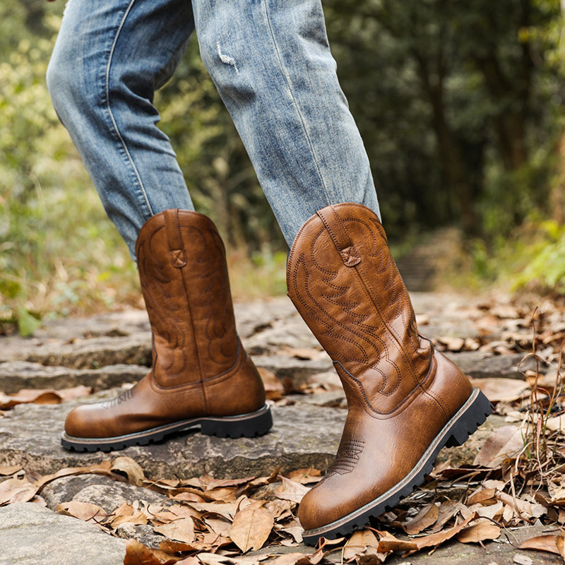 Men's Boots Classic Handmade E - Vintage Fashion For Men のレビューと価格