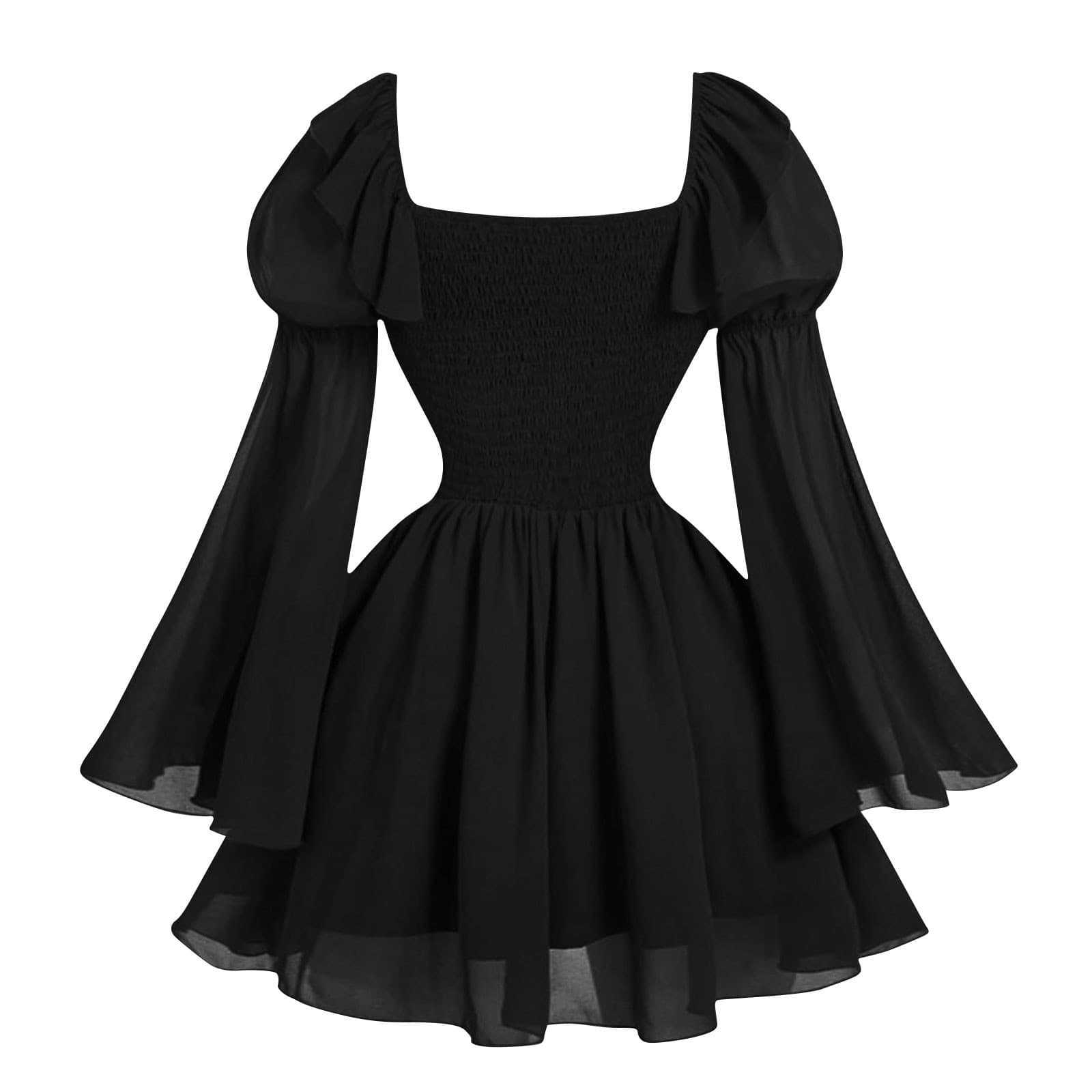 Renaissance Medieval Long Slee - Vintage Fashion Dresses のレビューと価格