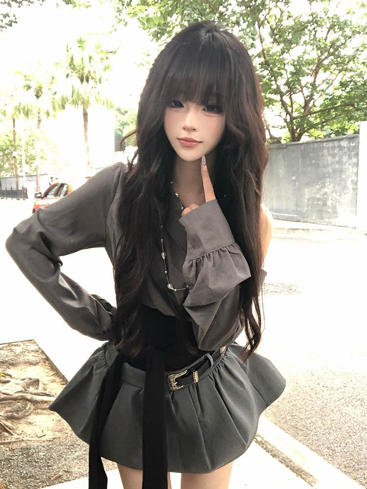 2026 Hot Girl Sexy Gothic Slim - Vintage Fashion T Shirts のレビューと価格