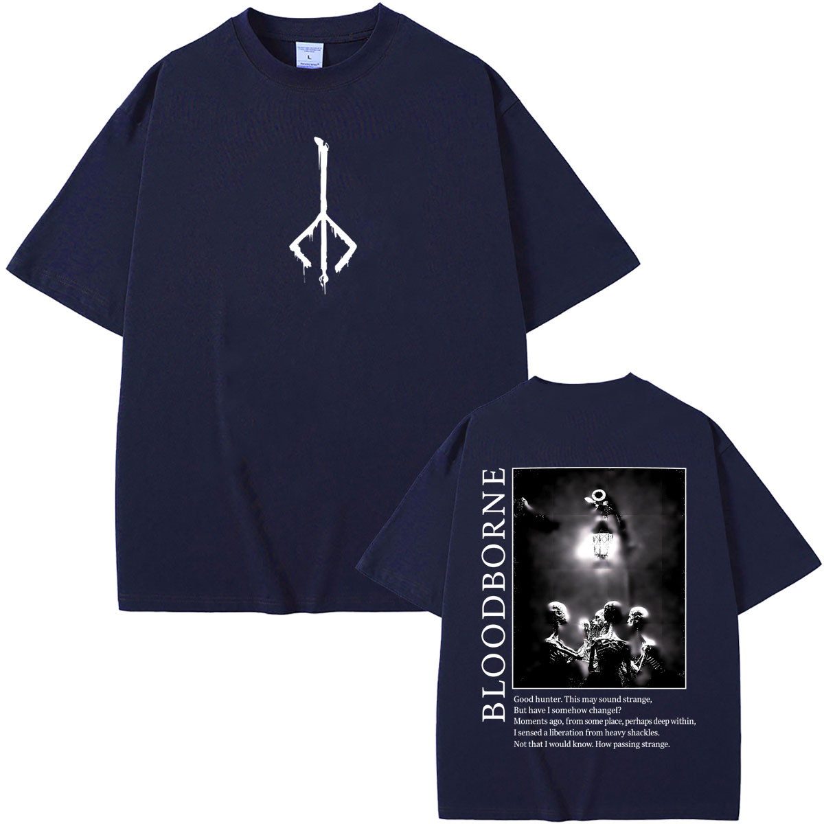 Game Bloodborne T-shirt Summer - Vintage Fashion Game のレビューと価格