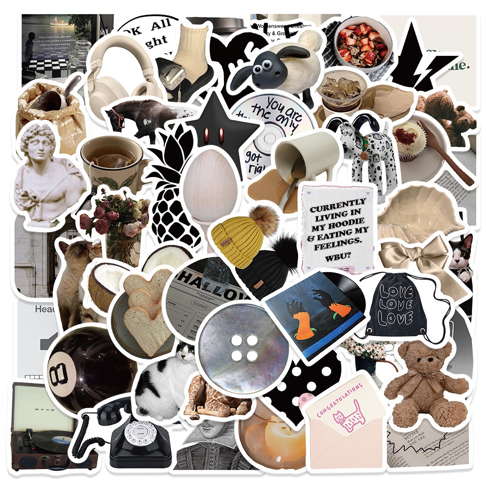 60PCS Modern Fashion 3D Classi - Vintage Fashion Magazine のレビューと価格