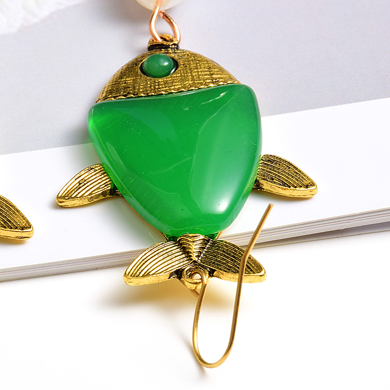 New Brand Animal Pendant Earri - Vintage Fashion Jewelry Brands のレビューと価格