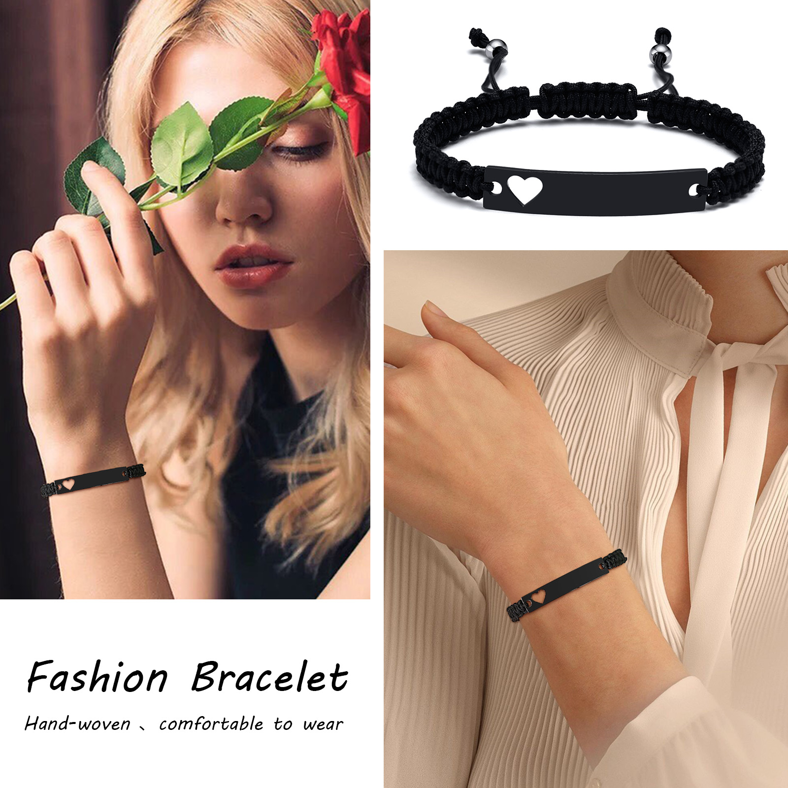 Custom Vintage Braided Rope Ch - Vintage Fashion Quotes のレビューと価格