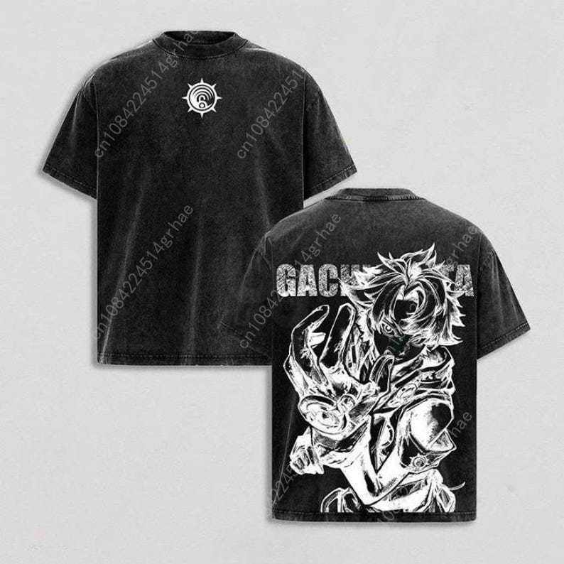 Gachiakuta Vintage Anime Washe - Vintage Fashion T Shirts のレビューと価格
