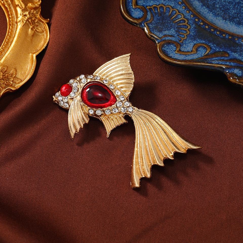 Chinese Style Vintage Goldfish - Vintage Fashion Meaning のレビューと価格