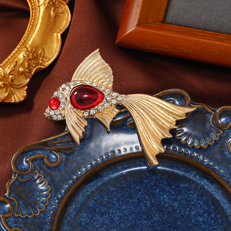 Chinese Style Vintage Goldfish - Vintage Fashion Meaning のレビューと価格