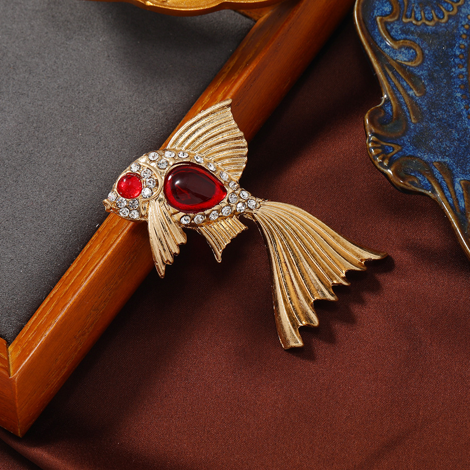 Chinese Style Vintage Goldfish - Vintage Fashion Meaning のレビューと価格