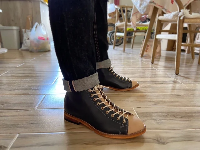 High-tooling Boots Men's Goody - Vintage Fashion Dresses のレビューと価格