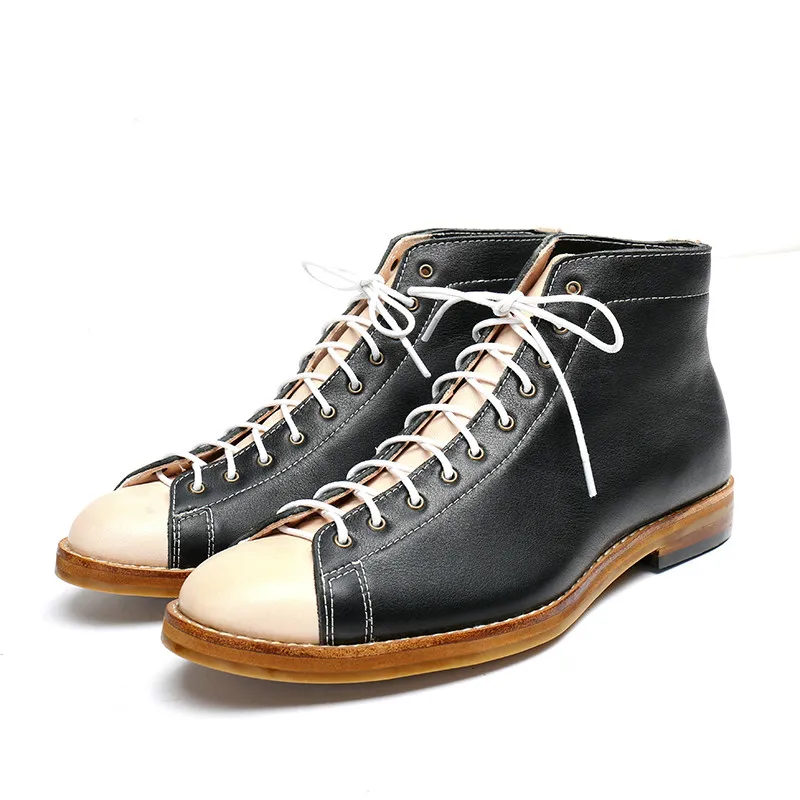 High-tooling Boots Men's Goody - Vintage Fashion Dresses のレビューと価格