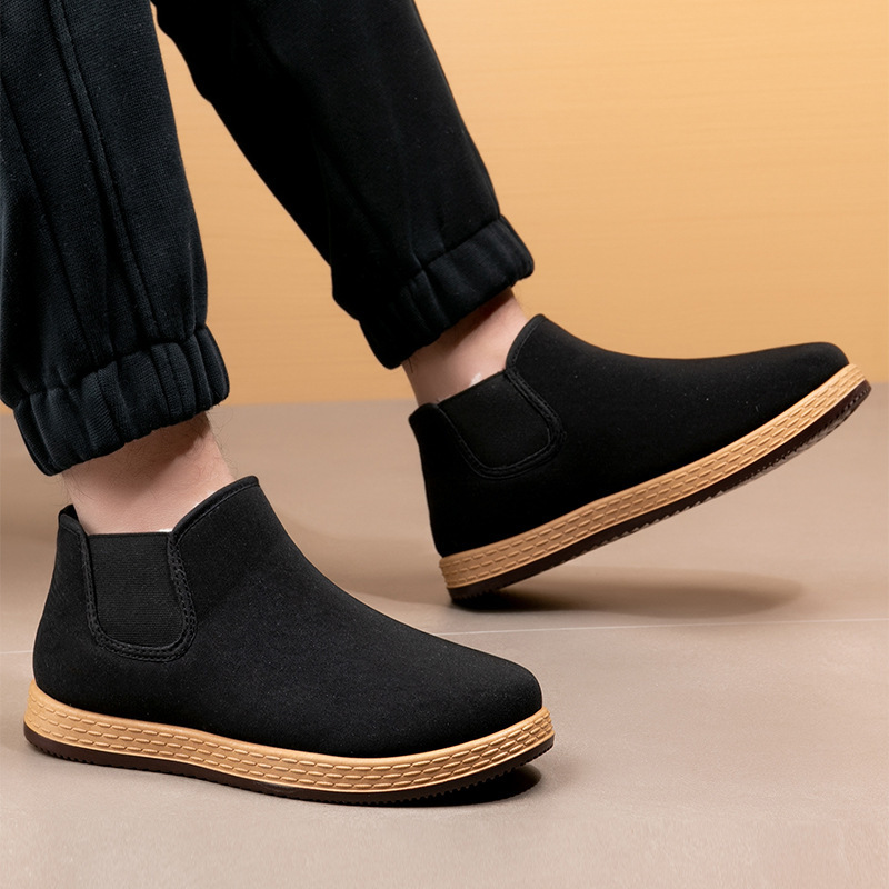 Men's Cotton Shoes Men's Winte - Vintage Fashion For Men のレビューと価格
