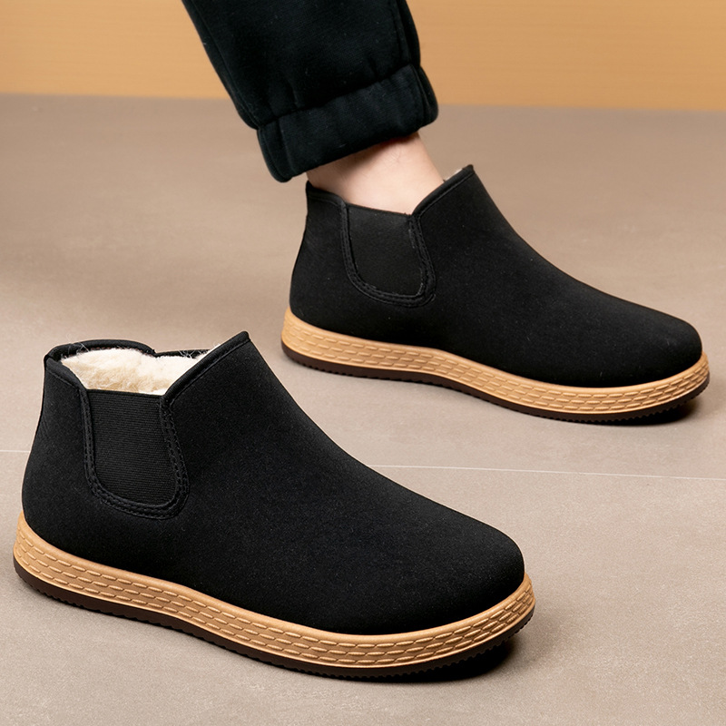 Men's Cotton Shoes Men's Winte - Vintage Fashion For Men のレビューと価格