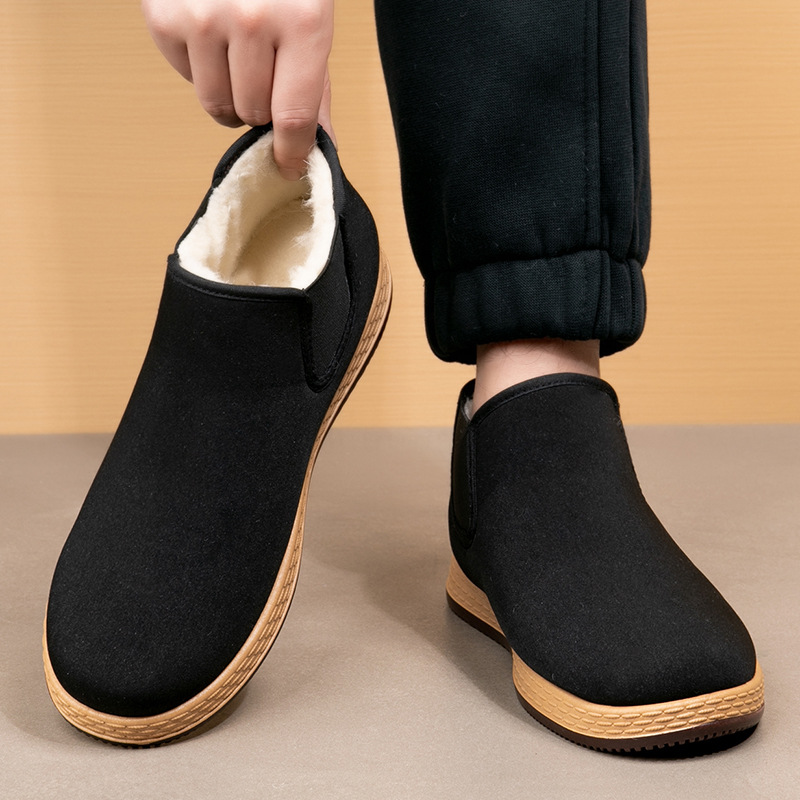 Men's Cotton Shoes Men's Winte - Vintage Fashion For Men のレビューと価格
