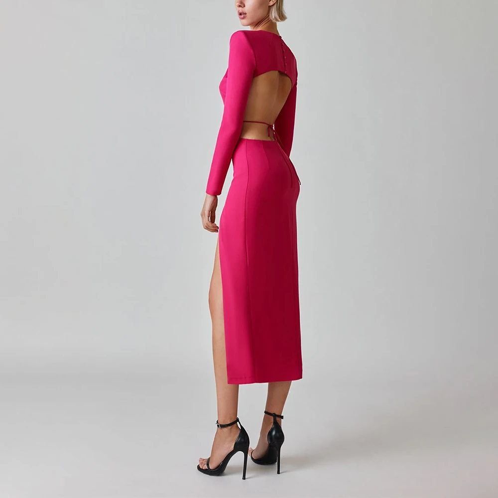 Luxury Long Sleeve Hollow Out  - Vintage Fashion Exhibition のレビューと価格