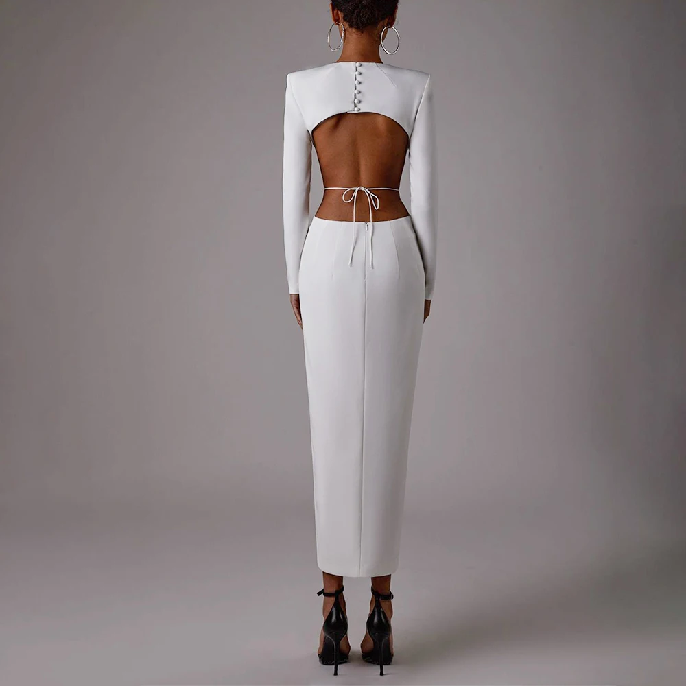 Luxury Long Sleeve Hollow Out  - Vintage Fashion Exhibition のレビューと価格