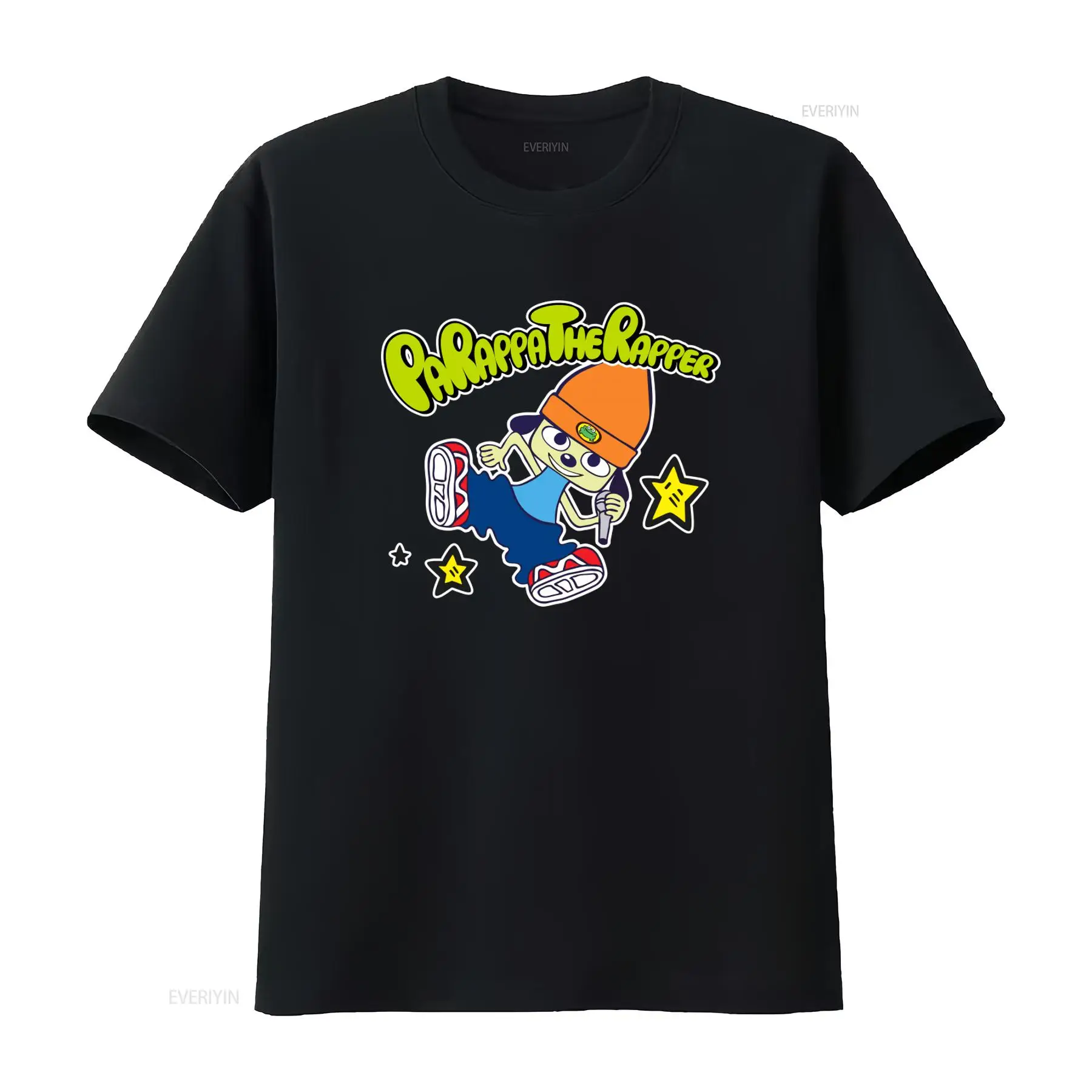 Parappa the Rapper ps1 Print T - Vintage Fashion Style Men のレビューと価格