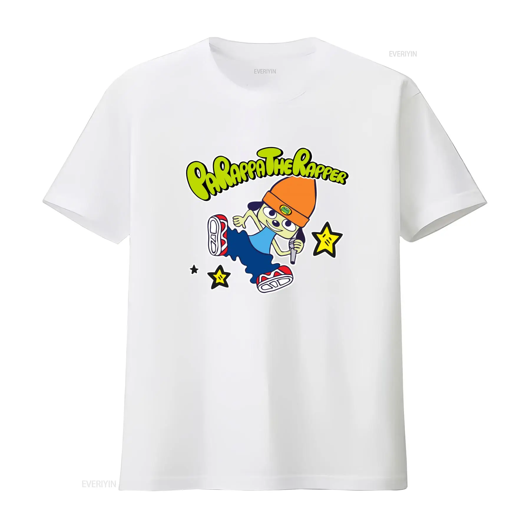 Parappa the Rapper ps1 Print T - Vintage Fashion Style Men のレビューと価格