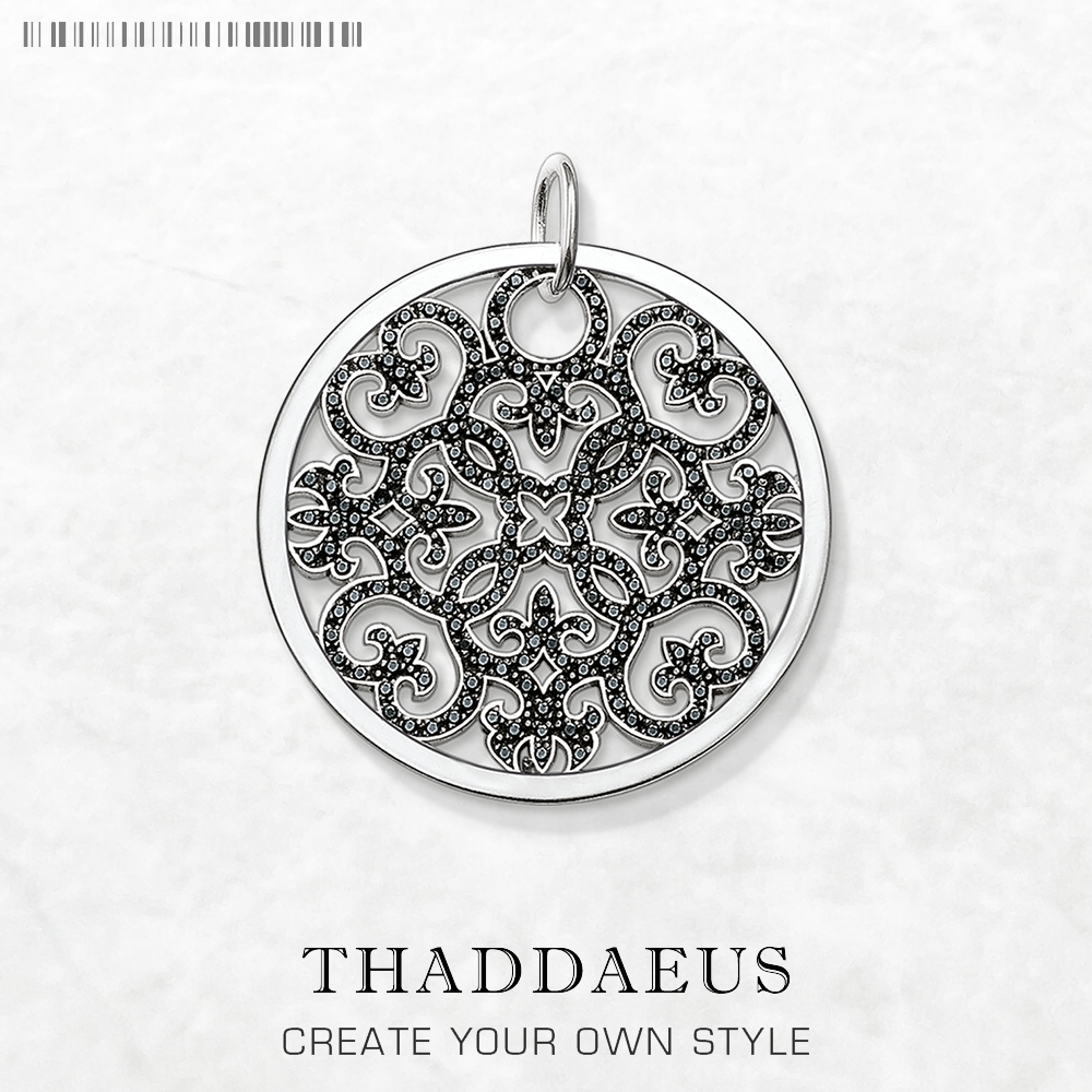 Pendant Arabesque Disc Ornamen - Vintage Fashion Jewelry Brands のレビューと価格