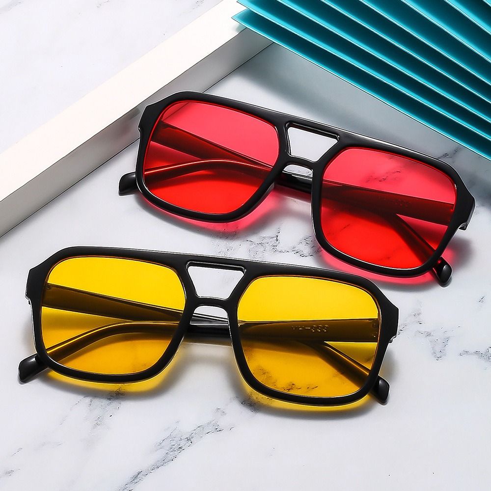 Vintage Ins Style Square Aviat - Vintage Fashion Style Men のレビューと価格