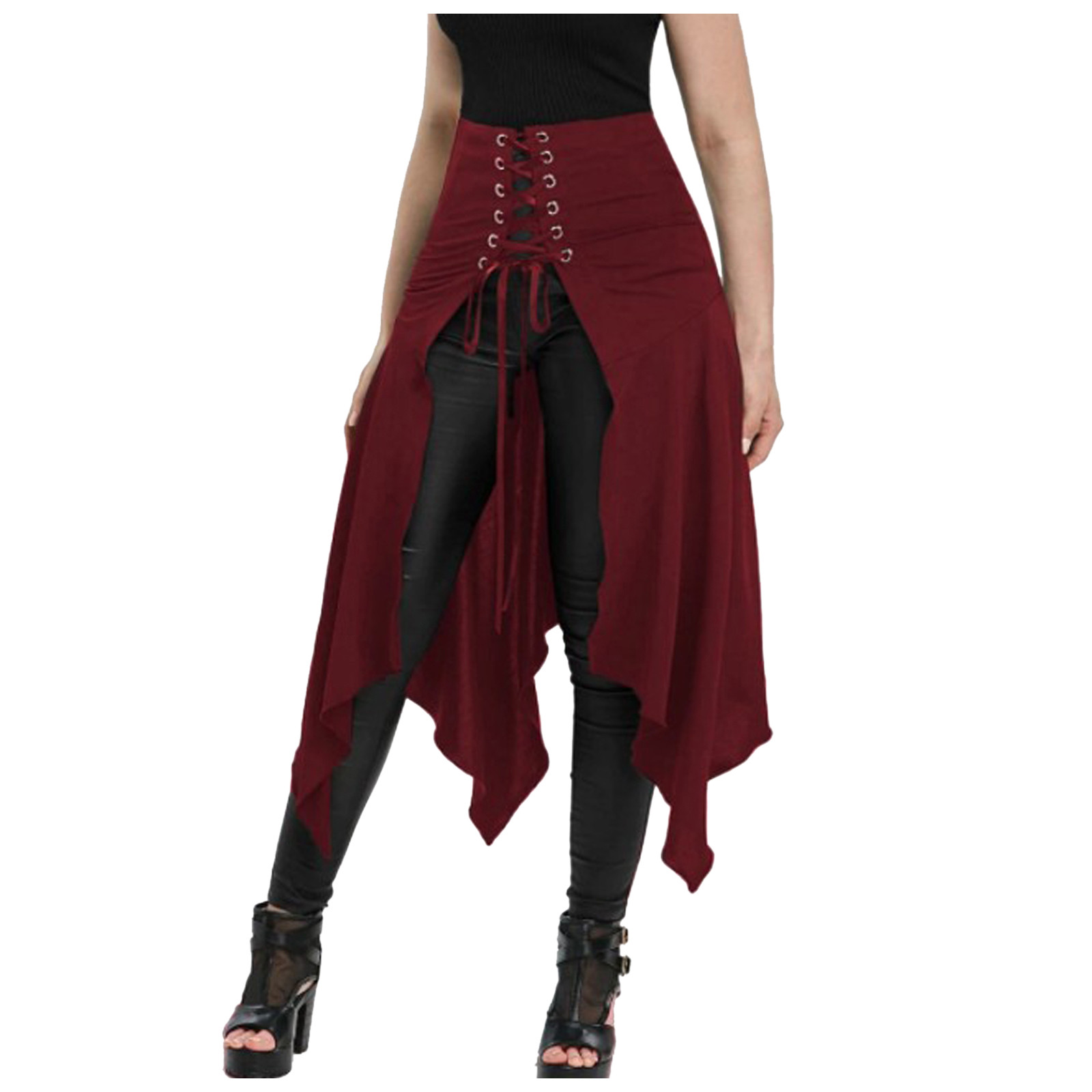 Gothic Skirt Black Medieval Vi - Vintage Fashion Dresses のレビューと価格