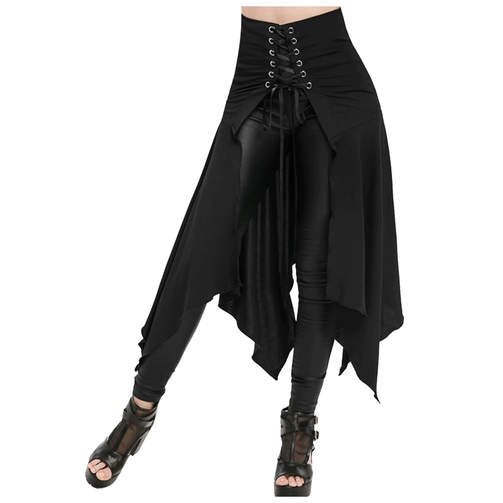 Gothic Skirt Black Medieval Vi - Vintage Fashion Dresses のレビューと価格