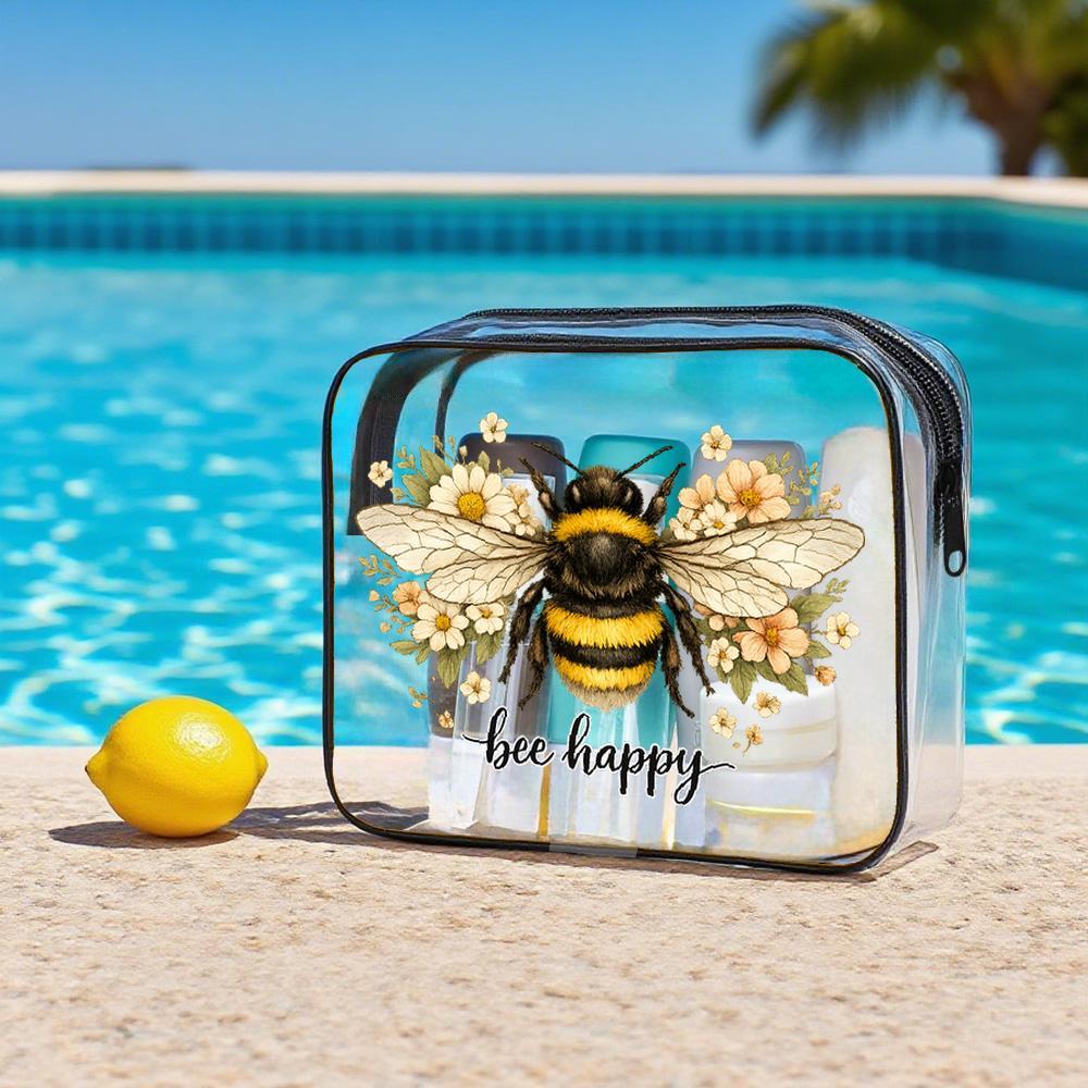 Travel Makeup Cases Bumble Bee - Vintage Fashion Org のレビューと価格