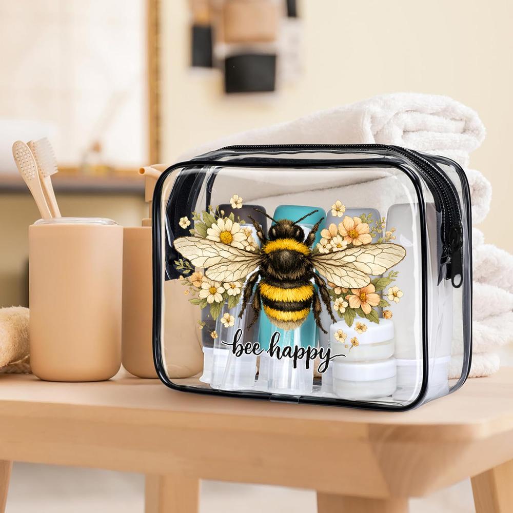 Travel Makeup Cases Bumble Bee - Vintage Fashion Org のレビューと価格