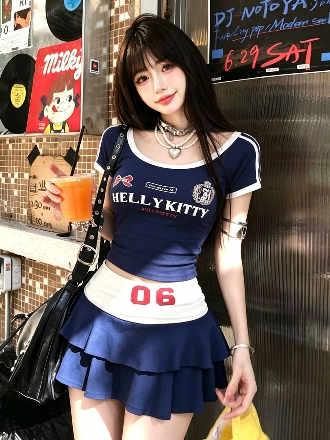 American Retro Hot Girl Letter - Vintage Fashion T Shirts のレビューと価格